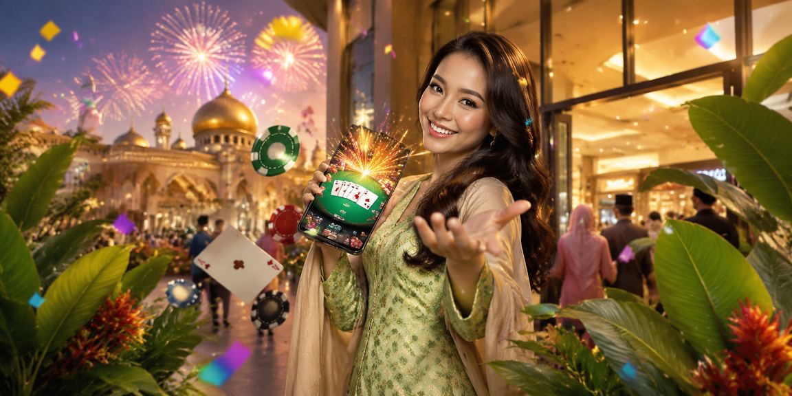 Permainan slot dan poker bernuansa Hari Raya di Kota Bharu