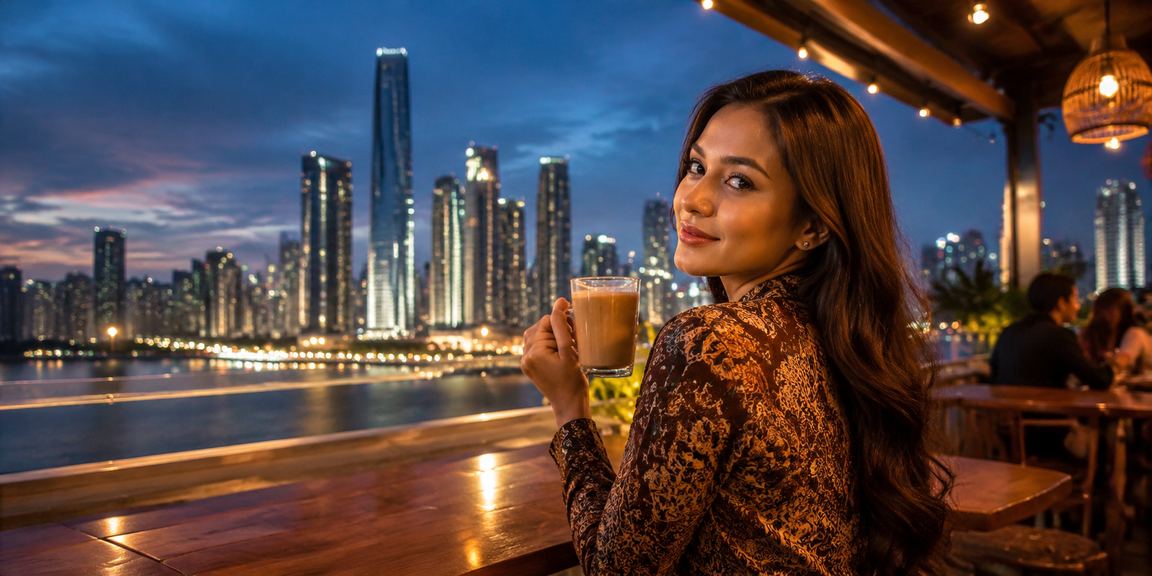 Suasana hiburan kasino dalam talian mrlucky88 bergaya Melayu di Kuala Lumpur