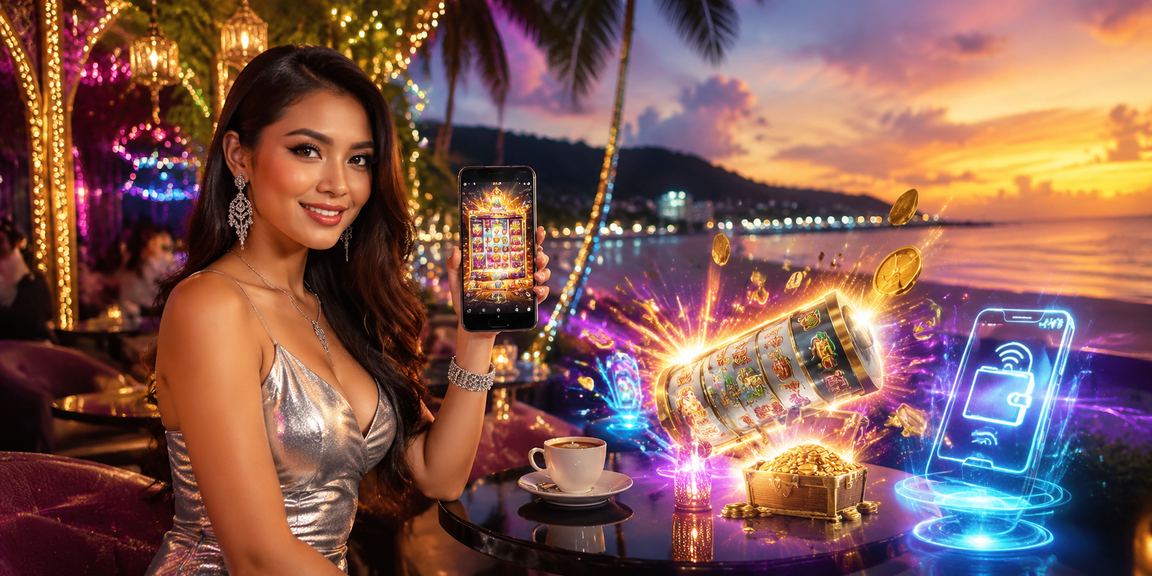 Permainan Slot online bergaya moden di Pulau Pinang