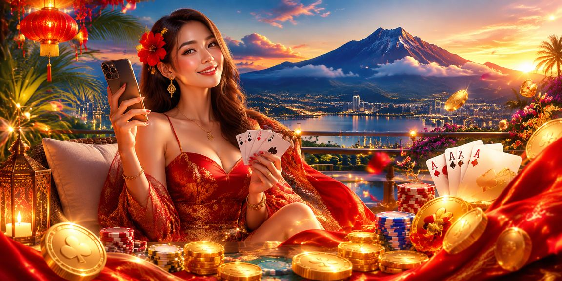 Permainan poker bergaya Melayu di Sabah dengan nuansa perayaan